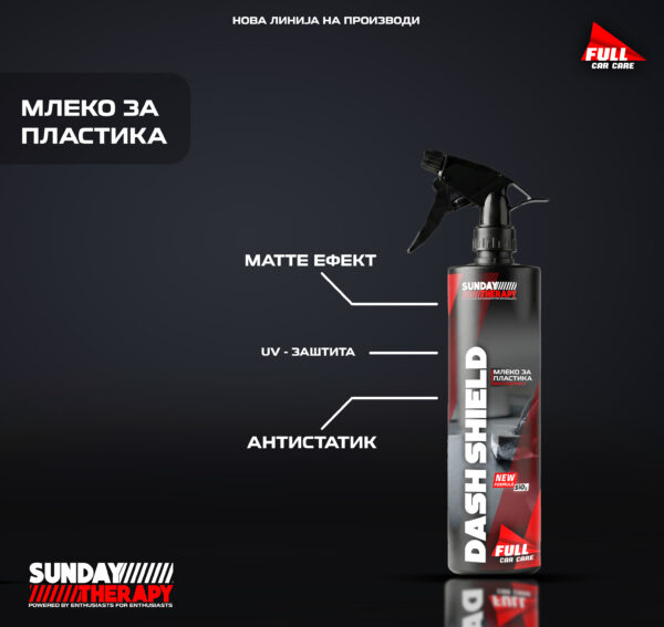 DASHSHIELD 750ml - Млеко за пластики